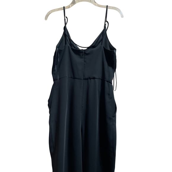 Zara Basic Black Women's Size Small Sleeveless Jumpsuit - Picture 7 of 7